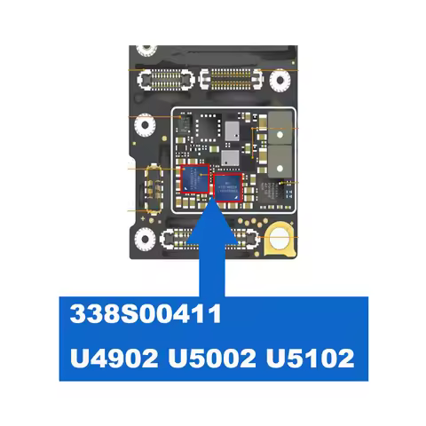 10PCS/LOT NEW 338S00411 U4902 U5002 U5102 U5000 CS35L27 Small audio AMP North Speaker ARC driver IC 