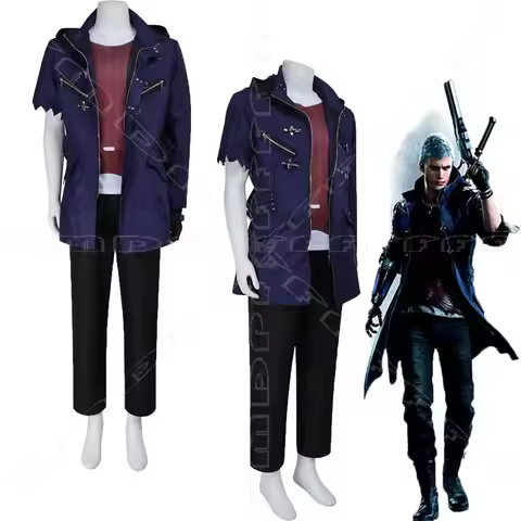 Anime Nero cosplay costume demon hunter may cry Halloween carnival Gothic costume hot selling