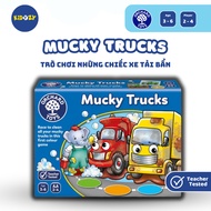 Trò chơi trí tuệ Mucky Trucks - Orchard Toys giúp trẻ nhận biết màu sắc và khả năng ghi nhớ