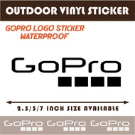 GoPro Logo Sticker Outdoor Waterproof 1 Pcs