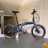 🦋 Fnhon Tornado 22” 𝗠𝗥𝗧/𝗕𝘂𝘀-𝗳𝗿𝗶𝗲𝗻𝗱𝗹𝘆 14 Freebie 𝗟𝗶𝗴𝗵𝘁𝘄𝗲𝗶𝗴𝗵𝘁 Folding Foldable Bicycle Bike Shimano Dahon Blue Birdy 451
