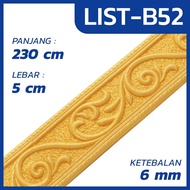 Lis Wallpaper Dinding 3D Timbul Wall Moulding List Wallpaper Tembok Kamar Aesthetic