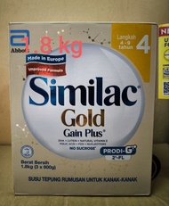 Similac Gold Grain Plus Step 4 Milk Formula 1.8kg expired After January 2026