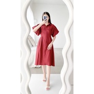 MERAH Lamourcloset - Emma dress red christmas dress/