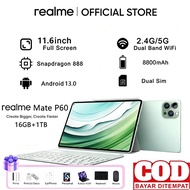 Realme Tablet Mate P60 l (16GB+1024GB)11.6inch"lPS Screen Tablet Android 13 Dual SIM 5G LTE 8800mAh 