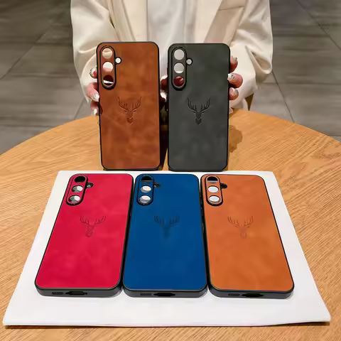 Retre Leather Phone Case For Samsung Galaxy A56 A55 A54 A53 A52 A36 A35 A34 A26 A25 A24 A23 A16 A15 