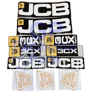 JCB 3CX Backhoe Loader Sticker Set