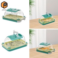 [prettyia] Reptile Terrarium Reptile Reptile Habitat Box Heavy Duty Reptile Cage Habitat Container f