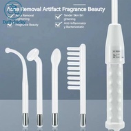 High Frequency Wand with 4 Tubes Professional Skin Tightening Machine High Frequency Face Wand for S