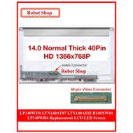 LED 14.0 LP140WH1 LTN140AT07 LTN140AT02 B140XW01 LP140WH4 NEW LED SCREEN