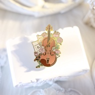 Original Violin Design Enamel Pin
