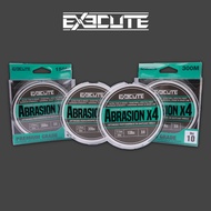 EXECUTE - Abrasion X4 Braided Line ~ High Abrasion Resistance, Ultra Thin Fishing Braid Line