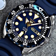 Seiko 5 Men's Diver's Automatic Blue Dial Dive Watch SRP605J1 SRP605K2 { Ready Stock in Philippines 