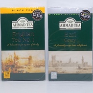 Ahmad Black Tea Ahmad Tea English or Earl Grey Tea Import Ahmad London England Tea