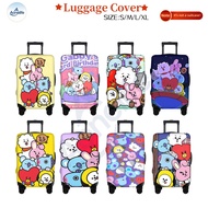 BT21  luggage cover Washable luggage cover Anti-scratch luggage cover Suitable for 18-32 inch luggag