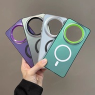 Phone Case Honor X9A RMO-NX1 X9B ALI-NX1 Colorful Anti-Fingerprint IMD Cover With Magnetic Sticker