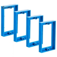 .4Pcs 1/2Inch Single Gang Outlet Box Extender,Electrical Outlet Extender Receptacle Extender Outlet 