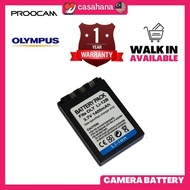 Proocam Olympus Battery Li-12B/Li-10B Battery for Olympus D-590 IR-500 300 400 500