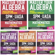 PENERBITAN ASTER Master Your Algebra Mathematics SPM-UASA KSSM Tingkatan 1-2-3-4-5