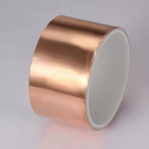 Copper Foil Tape EMI Shielding Electric Guitar Slug Snail Barrier Transformer for Soldering Purposes
