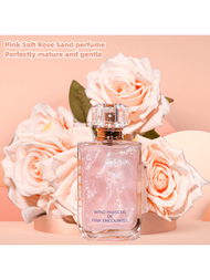 50ml粉紅嫩玫瑰沙漠香水,持久芳香,葡萄柚清新,讓人感到輕盈、開心、優雅,一絲茉莉的暖意,更加華麗,而你只是成熟、溫和、優雅、甜美和豪華的香水