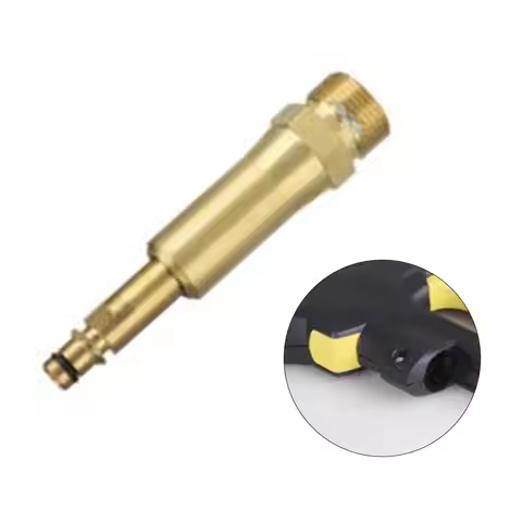 1pc High Pressure Cleaning Machine Threaded Connector 360 Degree Rotary Conversion Connector For Kar