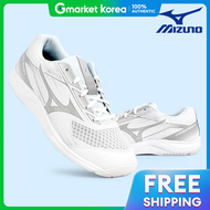 Mizuno | รองเท้าแบดมินตัน Mizuno รุ่น Cyclone Speed 5 สีขาวเงิน