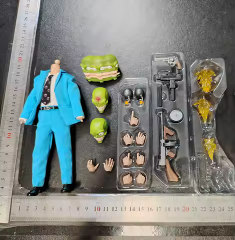 1:12 Scale Masked&Man Accessory Model for 6''mezco