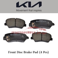 Front & Rear Disc Brake Pad for Kia Cerato K3 1.6 2.0 Pre-Facelift 2013-2016 ( Front FPH26-FPH27 / R