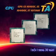 CPU GEN 10TH i3 10105F-i5 10400F-I7 10700F