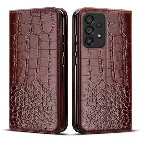 Leather Flip Wallet Case For Samsung A53 5G SM-A536B Galaxy A 53 A13 A23 A33 A73 5G Cases Magnetic C