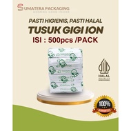 Sterile Wooden Toothpicks with Hygienic Paper Wrap ION Hygienic Toothpick