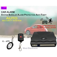 Steelmate Universal 2-Way Car Vehicle Alarm System Burglar Alarm Protection Anti-Theft System 2 Remote Control