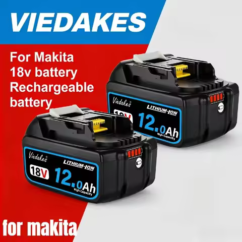 Long Cycle Life original 18V 8Ah 10Ah 12Ah Grade A Lithium Battery for Makita 18V Power Tools, DTD15