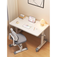 其他品牌 - 兒童學習桌小學生家用寫字書桌可升降桌子臥室專用簡易課桌椅套裝