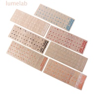 LUMELAB​ Keyboard Letter Sticker Russian Film Hebrew Notebook English Korean Laptop Accessories Lang