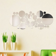 26pcs cycle mirror Wall Stickers Creative Mirror Wall Decal Home Room Decor