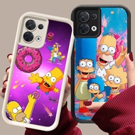BK-30 The Simpsons surprise Casing for OPPO Reno Find 8 X5 7 F21 F21S K9X Pro Lite 5G 4G
