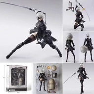 NieR:Automata: 2B & Machine Lifeform Action Figure "NieR" Series YoRHa No.2 Type B(2B) Face Changeab