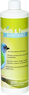 Sanco Bird Bath & Fountain Maintenance, Fast-Acting Enzyme-Based Formula Will Extend The Life of You