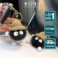 Chihiros Soot Keychain small key chain pendant Kiin fashion studentbag - Soot Keychain