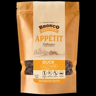 $3 OFF: Bronco Appetit Duck Gizzard Dehydrated Dog Treats 90g