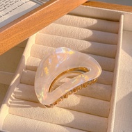 Kẹp Tóc Acetate Trung Bình Thanh Lịch Dành Cho Nữ 2024 Mẫu Mới Kẹp Tóc Cho Tóc Ít Khóa Tóc Phụ Kiện