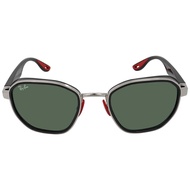 Ray Ban Scuderia Ferrari Green Geometric Unisex Sunglasses RB3674M F00771 51 CUJ3
