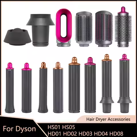 For Dyson Airwrap HS01 HS05 HD01 HD02 HD03 HD08 Nozzle Flyaway Hair Curler Replace Parts Dryer Hair 