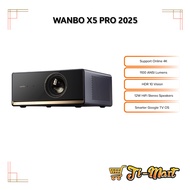 Wanbo X5 Pro 2025 | 1100ANSI Lumens | Support Online 4K | HDR10 | 12W HiFi Speakers | Google TV OS