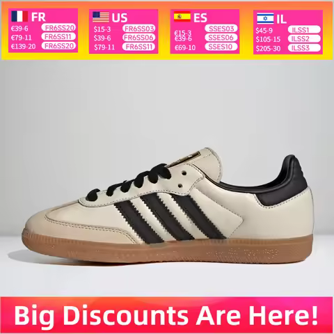 adidas Originals SAMBA OG Unisex Skate Shoes Classic OG Design, Cushioned Comfort, Streetwear Ready 