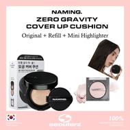 [Naming] Zero Gravity Cover Up Cushion(Original + Refill + Mini Highlighter) 7 Type