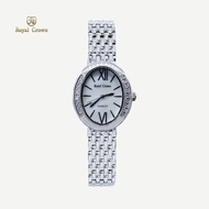 Royal Crown รุ่น 6309 นาฬิกาข้อมือผู้หญิงเล็กๆกันน้ำ ล้อมเพชร แบรนด์เนมแท้  - Vayo Jewelry