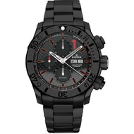 Edox Chrono-Offshore Automatic Chronograph red/black ED01115-37N-NRO